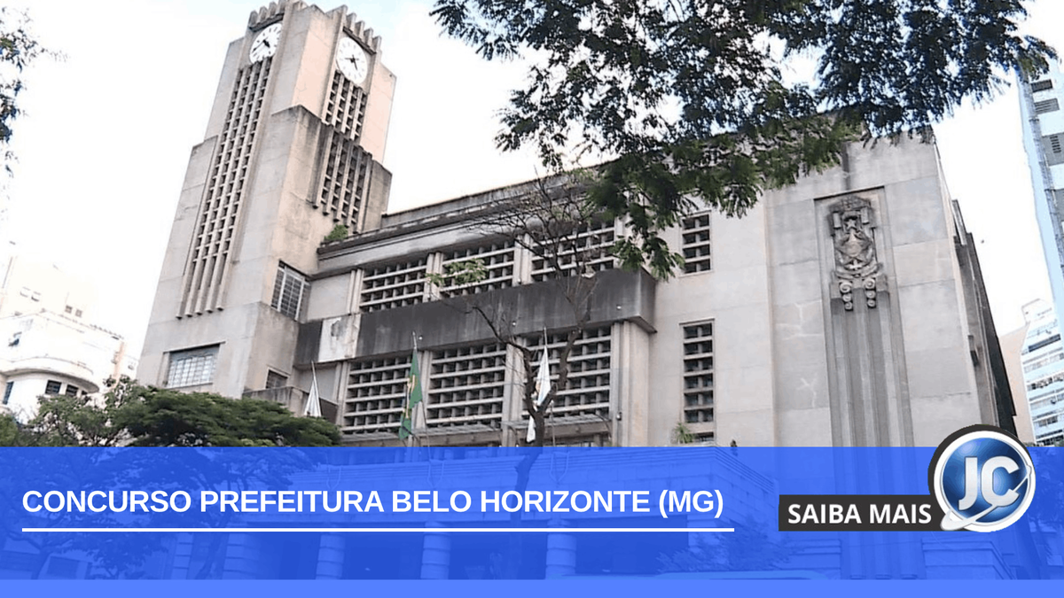 Concurso Prefeitura Belo Horizonte: fachada do órgão