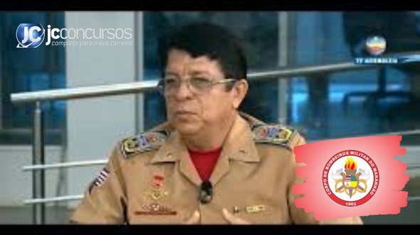 None - Concurso bombeiros MA comandante do corpo de bombeiros Célio Roberto Youtube