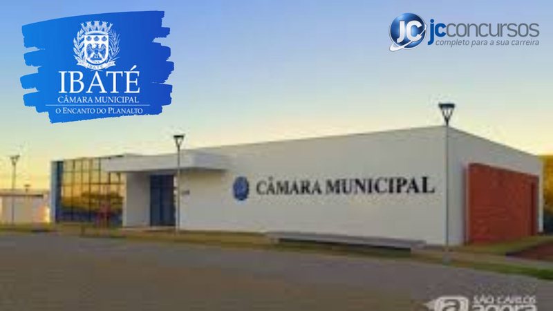 None - Concurso Câmara de Ibaté SP sede da Câmara de Ibaté Divulgação