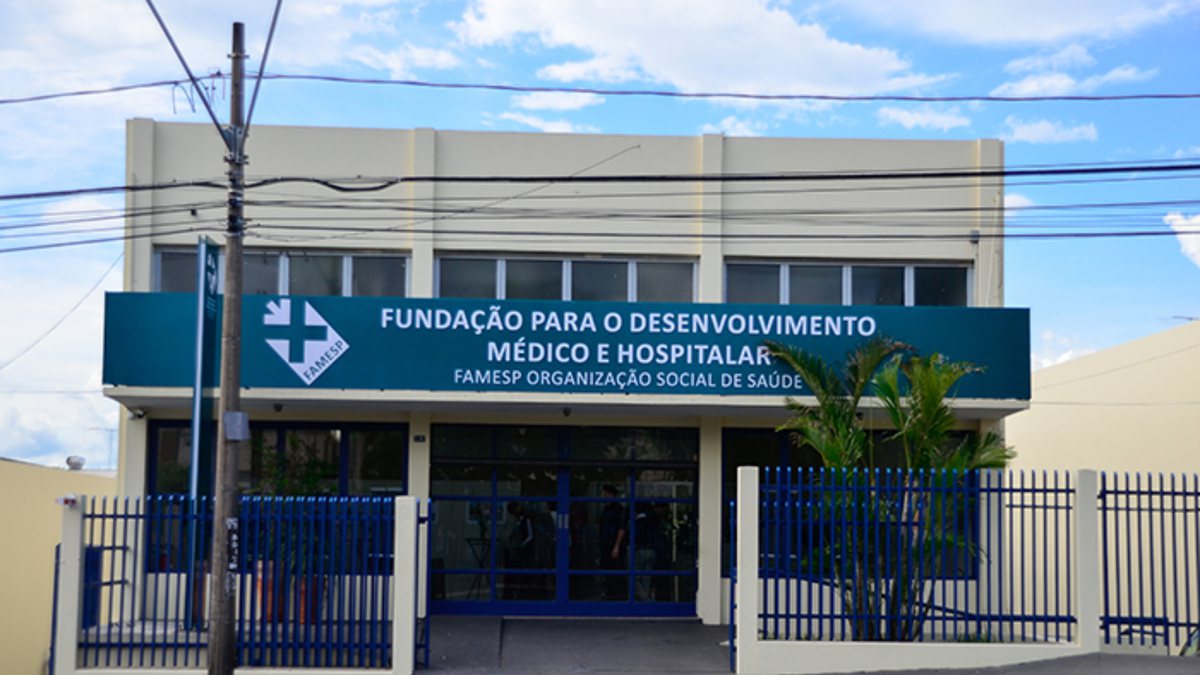 Processo seletivo da Famesp: fachada de prédio da Fundação para o Desenvolvimento Médico e Hospitalar