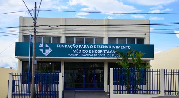 Processo seletivo da Famesp: fachada de prédio da Fundação para o Desenvolvimento Médico e Hospitalar - Divulgação