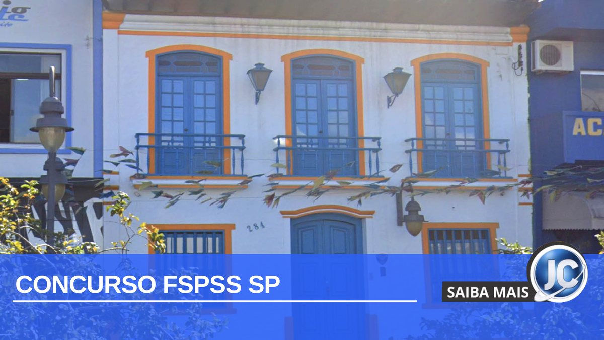 Concurso FSPSS SP: fachada do escritório da Fundação