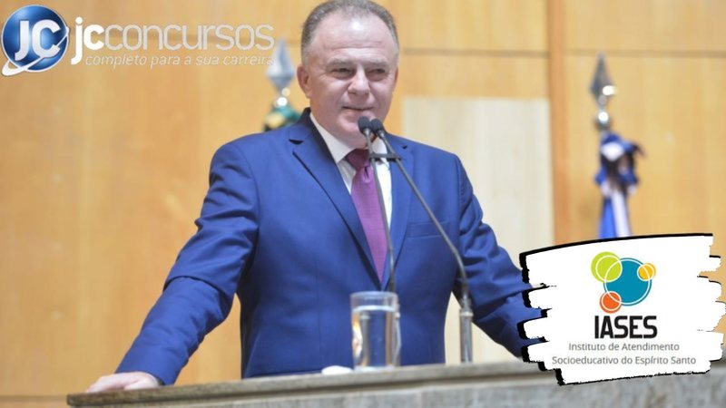 None - Concurso Iases ES: governador Renato Casagrande: divulgação