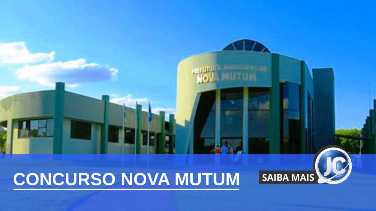 Concurso Prefeitura Nova Mutum: resultado será publicado hoje. Saiba mais