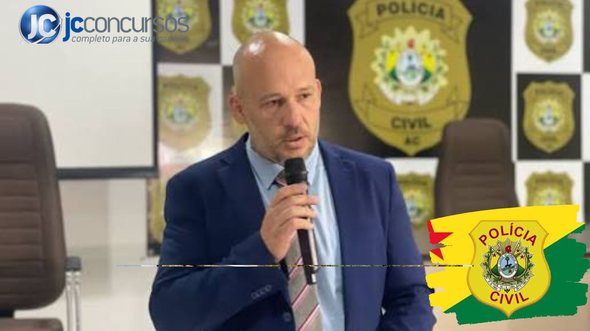 None - Concurso PC AC delegado-geral Pedro Buzolin instagram