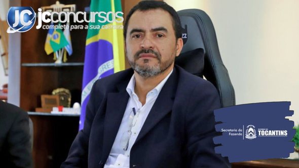 None - Concurso PC TO governador Wanderlei Barbosa crédito Antônio Gonçalves Governo TO