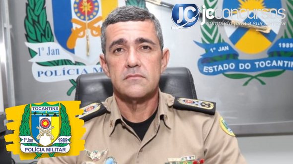 None - Concurso PM TO: comandante Marcio Barbosa crédito Ademir dos Anjos