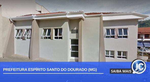 Concurso Prefeitura Espírito Santo Dourado MG: fachada da prefeitura - Google