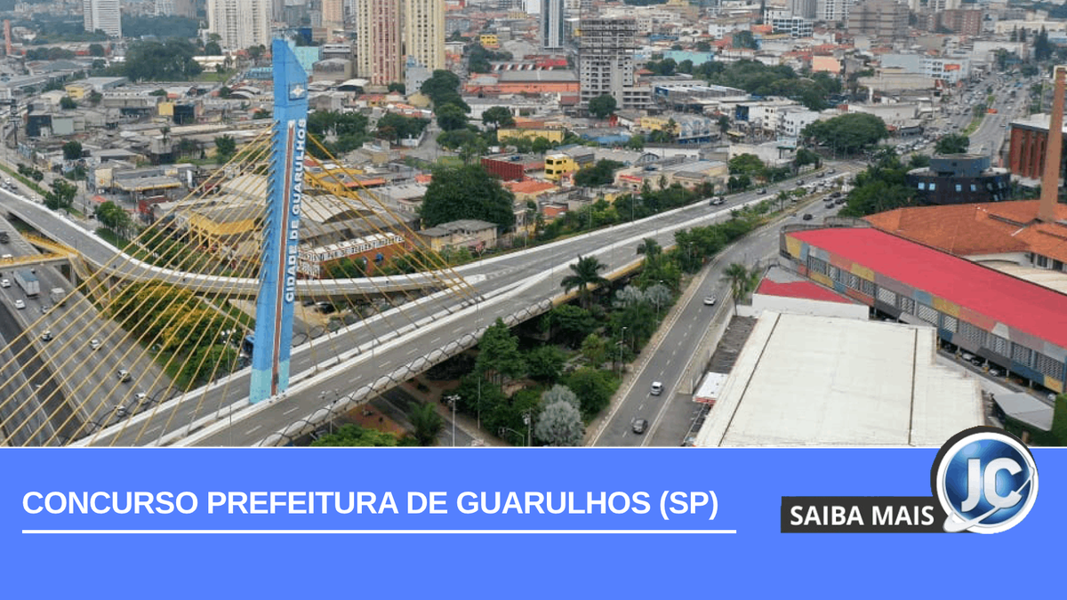 Concurso Prefeitura Guarulhos SP. Último dia de inscrição