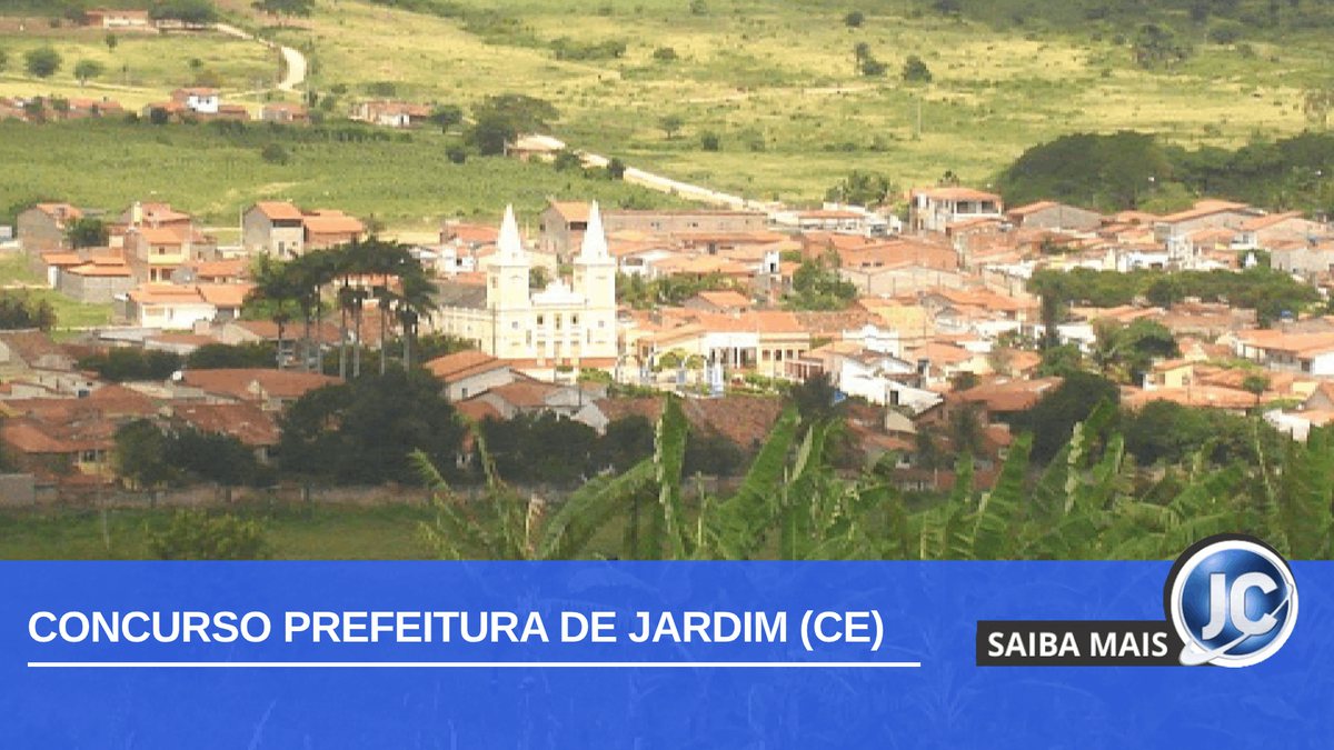 Concurso da Prefeitura de Jardim CE: imagem da cidade