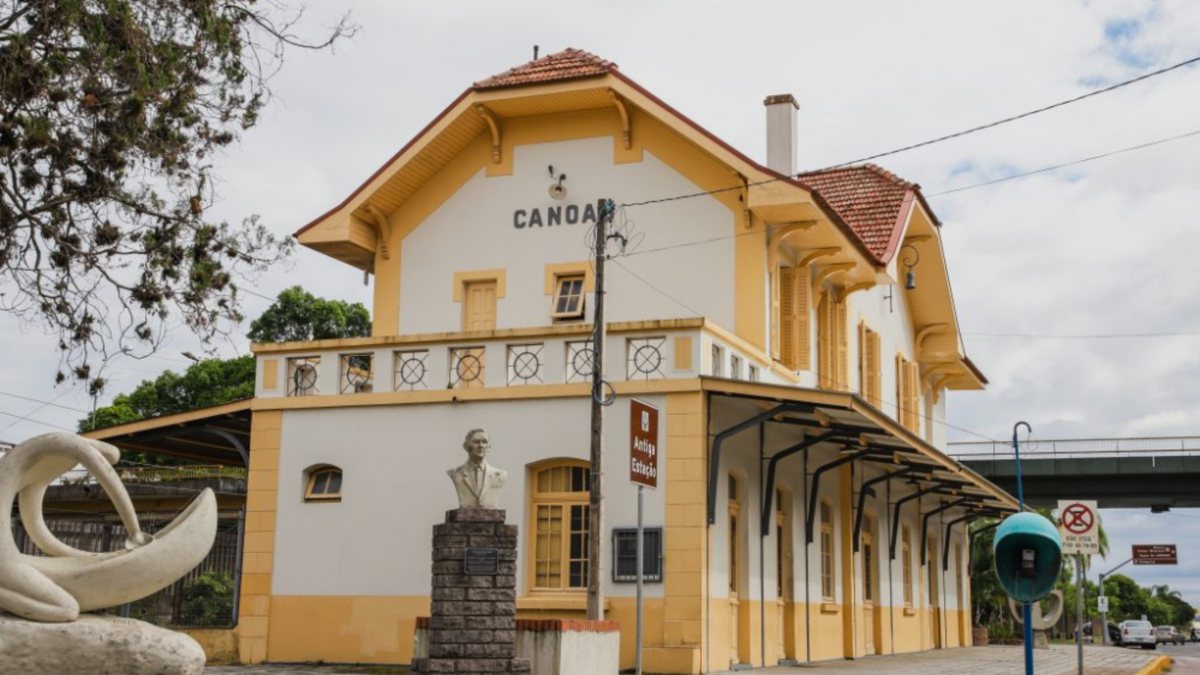 Concurso Prefeitura Canoas RS: fachada do Paço Municipal