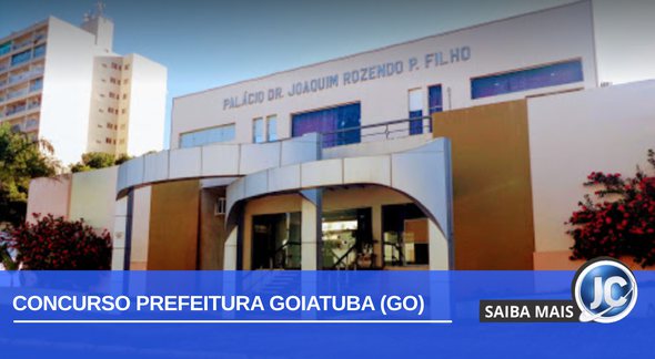 Concurso Prefeitura Goiatuba GO: fachada do Palácio Dr. Joaquim Rozendo P. Filho - Google