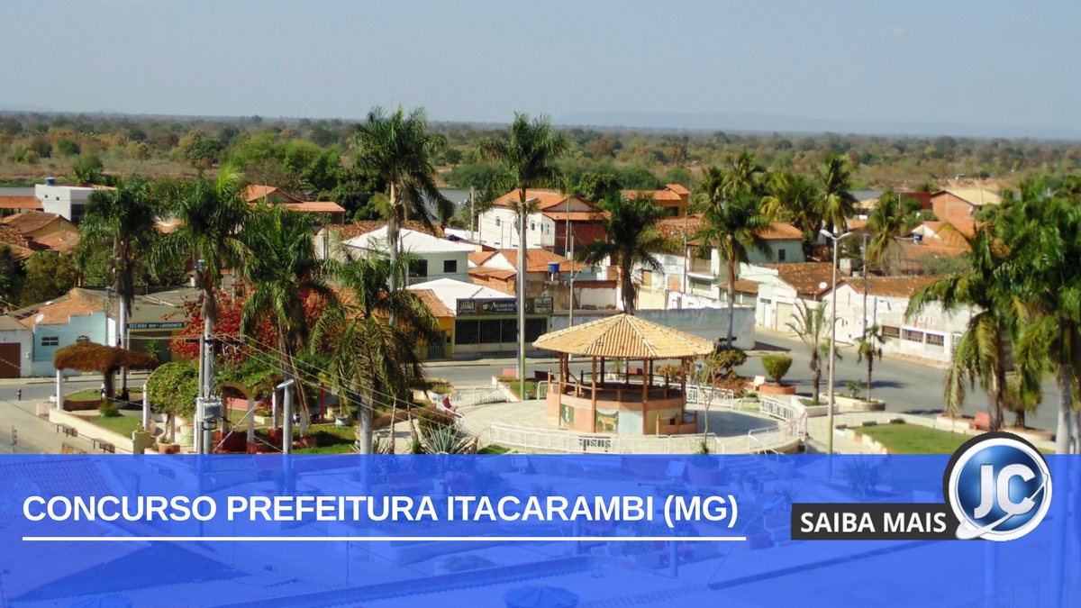 Concurso Prefeitura Itacarambi MG: vista da cidade