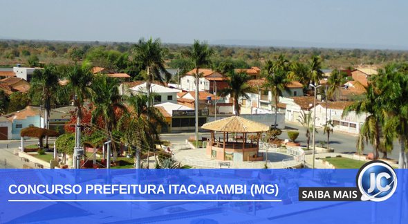 Concurso Prefeitura Itacarambi MG: vista da cidade - Divulgação