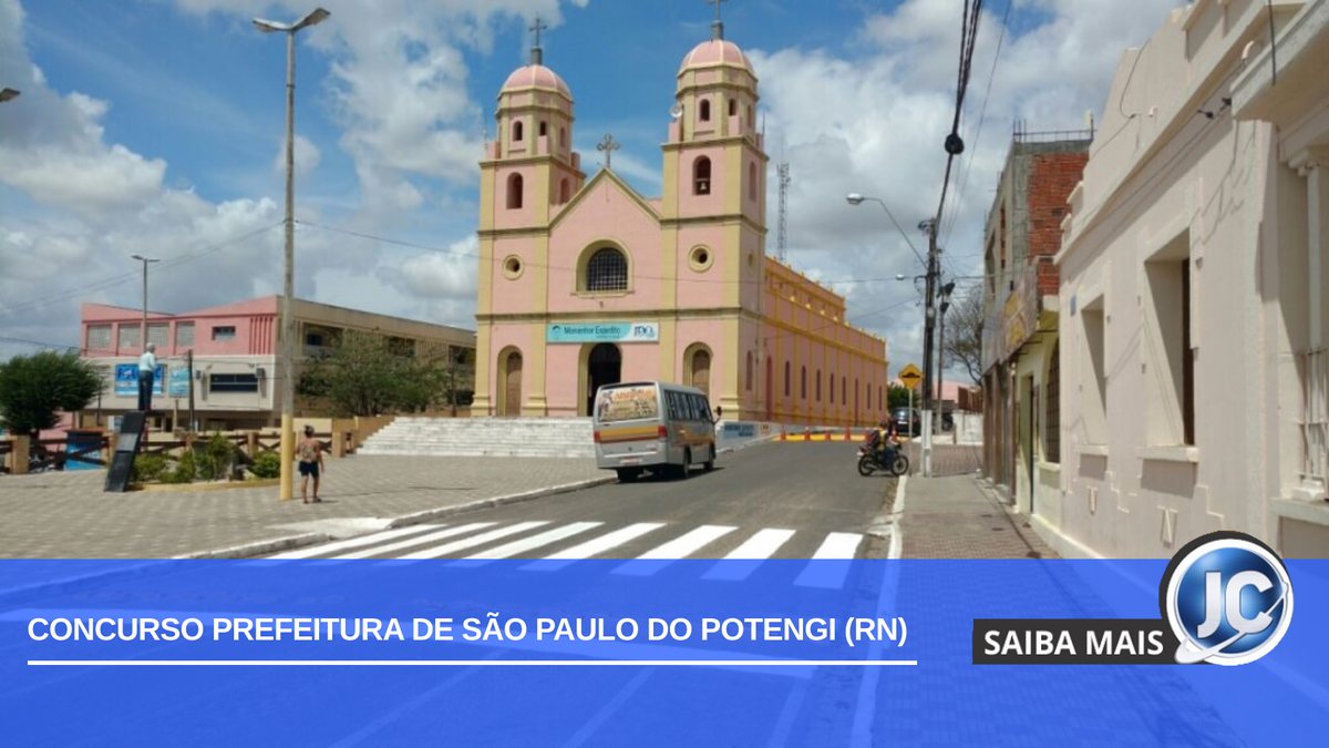 Concurso Prefeitura de São Paulo de Potengi: centro da cidade