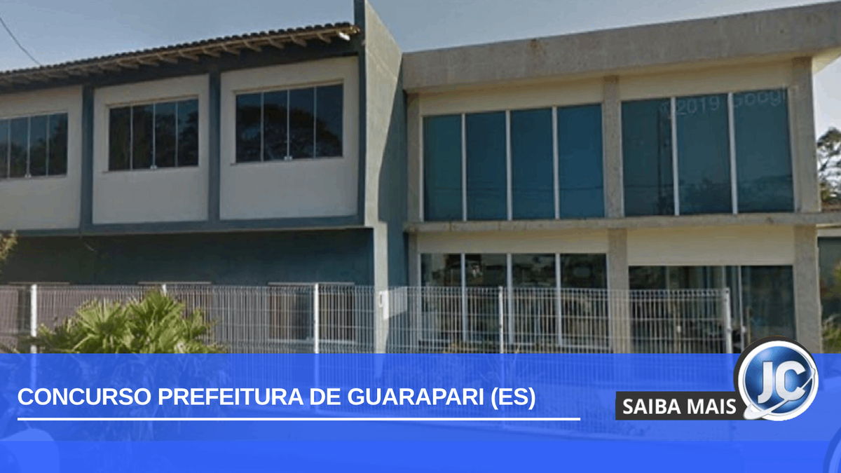 Concurso Prefeitura Guarapari ES: fachada do órgão municipal