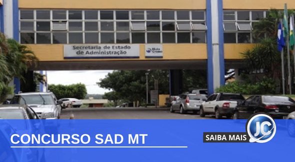 Entrada da Secretaria de Administração e Desburocratização de Mato Grosso - Divulgação Seplag MT
