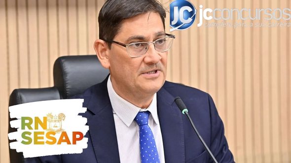 None - Concurso Sesap RN:secretário Pedro Lopes crédito João Gilberto RN