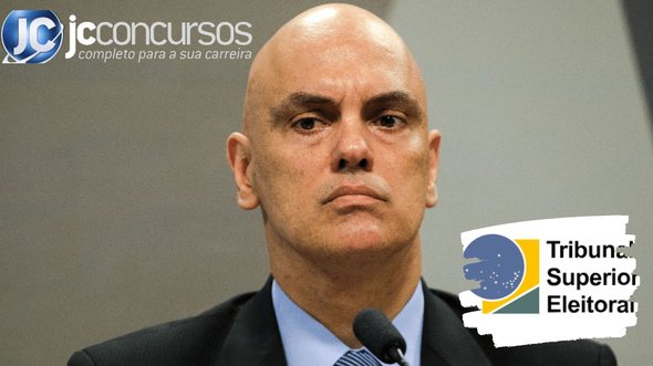 None - Concurso TRES unificado: ministro Alexandre de Moraes Crédito Marcelo Camargo Agência Brasil