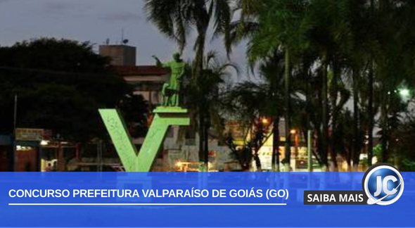Concurso Prefeitura Valparaíso de Goiás GO: trevo de entrada da cidade - Google