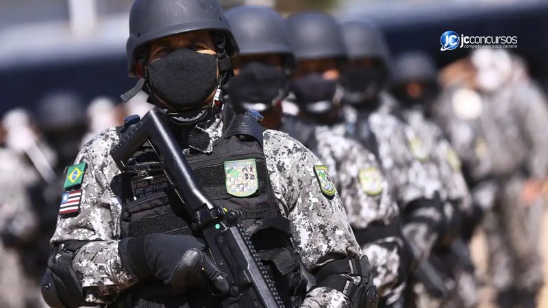 Concursos para a área de segurança pública têm ampla oferta de vagas em todo o Brasil - Foto: Marcelo Camargo/Agência Brasil