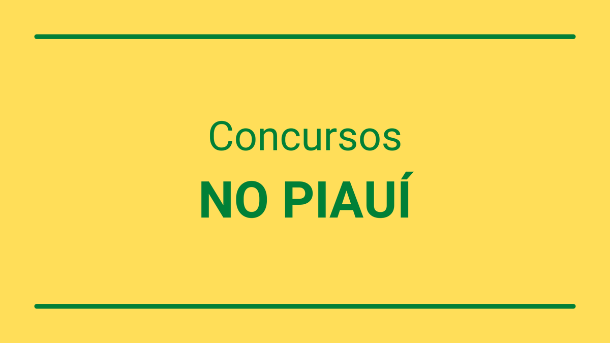 Confira as principais notícias nos concursos públicos no Piauí - JC Concursos