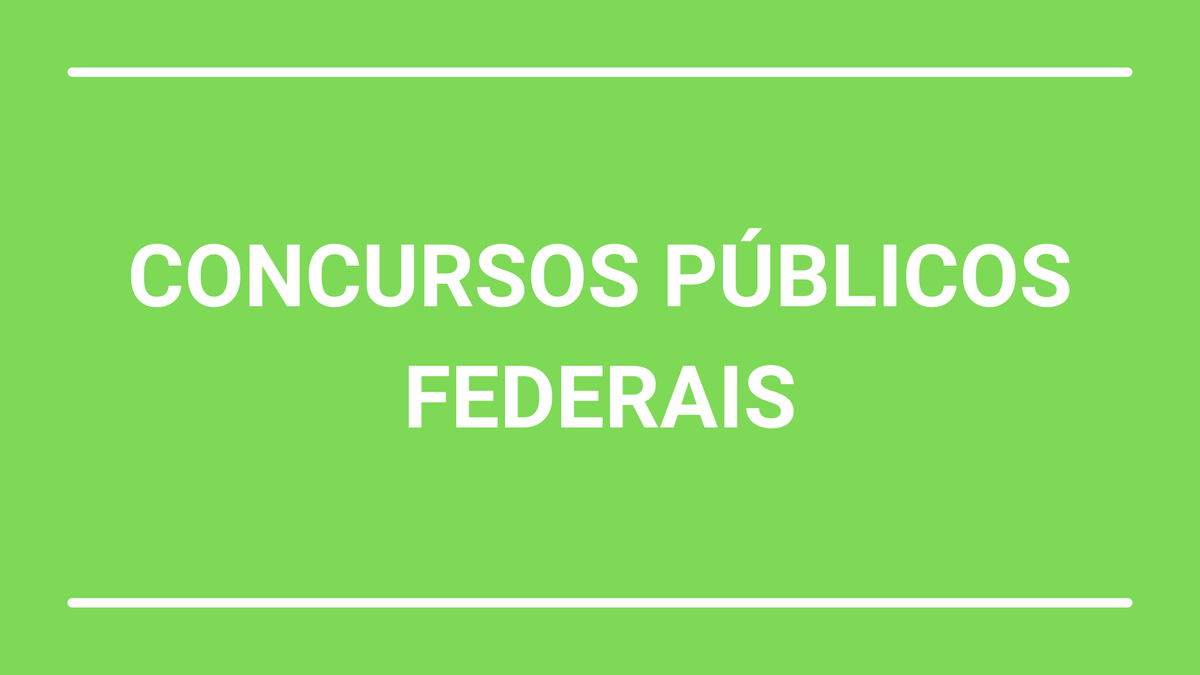 Confira outros concursos públicos federais, além do certame da Petrobras - JC Concursos