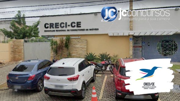 Concurso do CRECI CE: fachada do prédio sede do Conselho Regional de Corretores de Imóveis do Ceará - Google Street View
