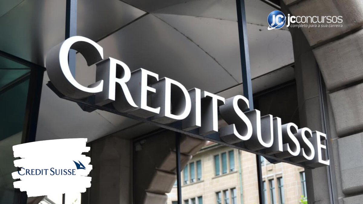 Credit Suisse estão com inscrições abertas para o seu programa de trainee 2023 - Divulgação/Shutterstock