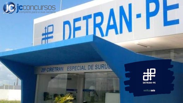 None - Concurso Detran PE: sede do Detran PE Divulgação
