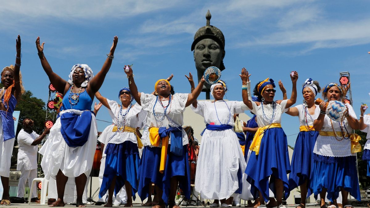 Celebração em homenagem ao Dia da Consciência Negra - Agência Brasil