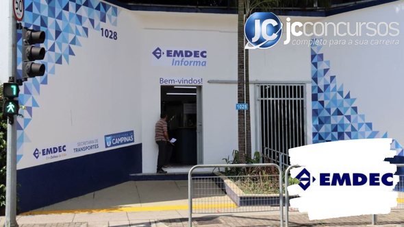 Concurso da EMDEC Campinas SP: sede da Empresa Municipal de Desenvolvimento de Campinas - Divulgação