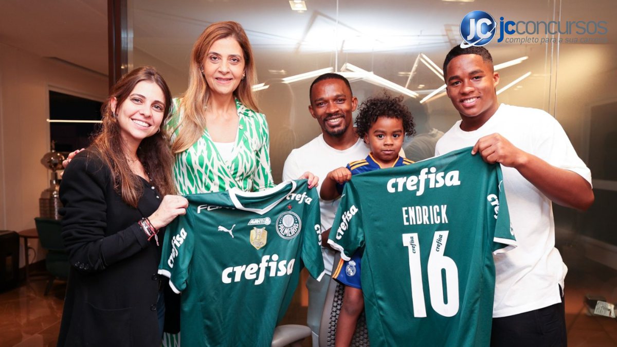 Real Madrid compra Endrick, do Palmeiras, por quase R$ 400 milhões