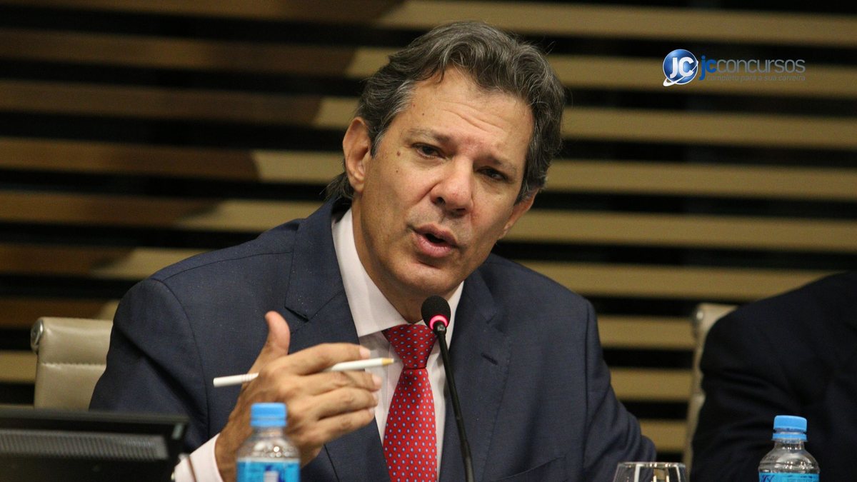 Ministro da Fazenda, Fernando Haddad - Agência Brasil