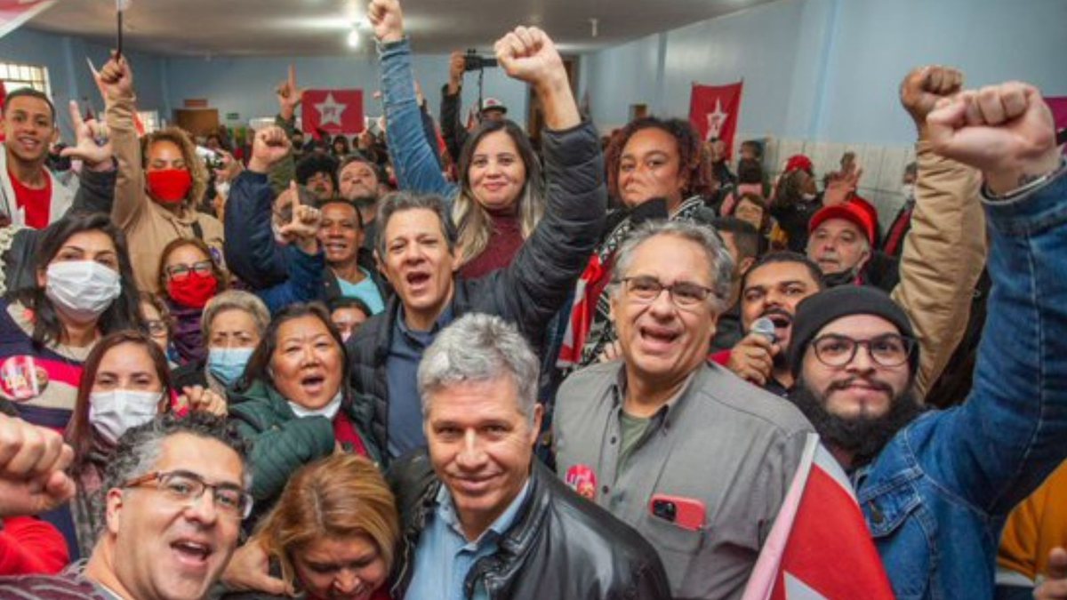 Eleições 2022: Fernando Haddad na zonal leste de São Paulo - Divulgação/Rede Social Haddad