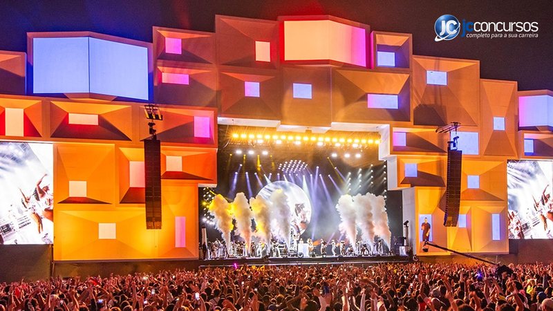 Show durante o Festival The Town, em São Paulo - Divulgação/Facebook do Festival The Town