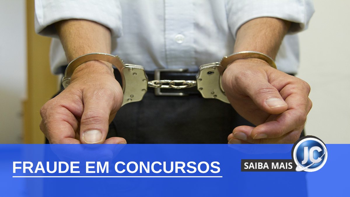 Pessoa algemada: fraude em concursos públicos é alvo de operação no Piauí