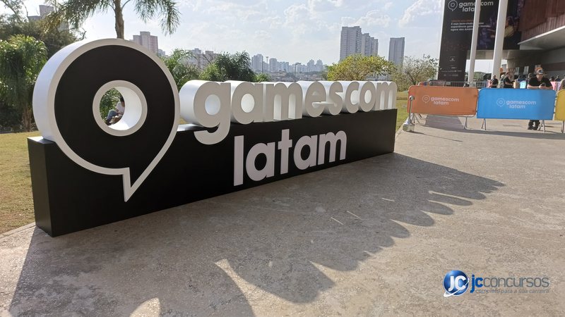 Entrada da Gamescom Latam, em São Paulo - Foto: Douglas Terenciano