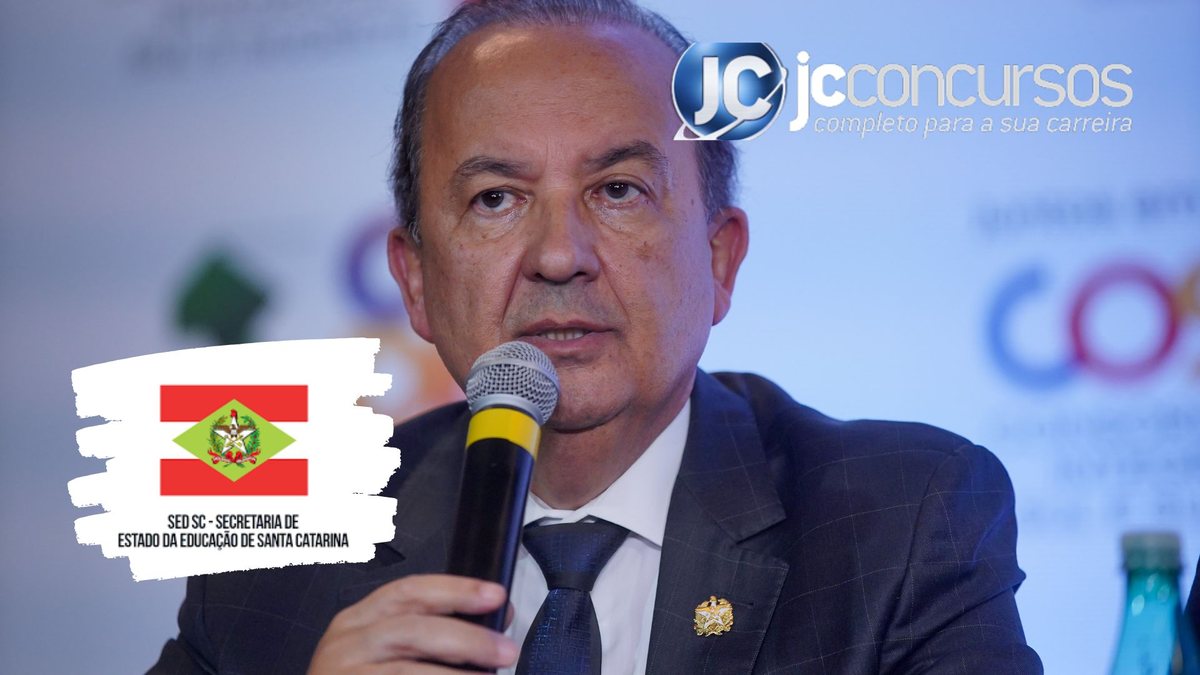 Concurso SED SC: governador Jorginho Mello anuncia nova seleção para 10 mil vagas