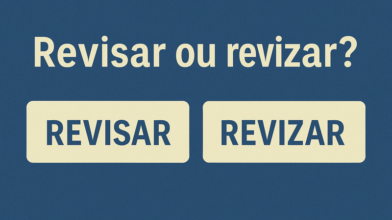 grafia da palavra Revisar ou Revizar? Veja - JC Concursos