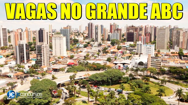 Vista aérea de Santo André, na região do Grande ABC Paulista - Foto: Helber Aggio/PSA