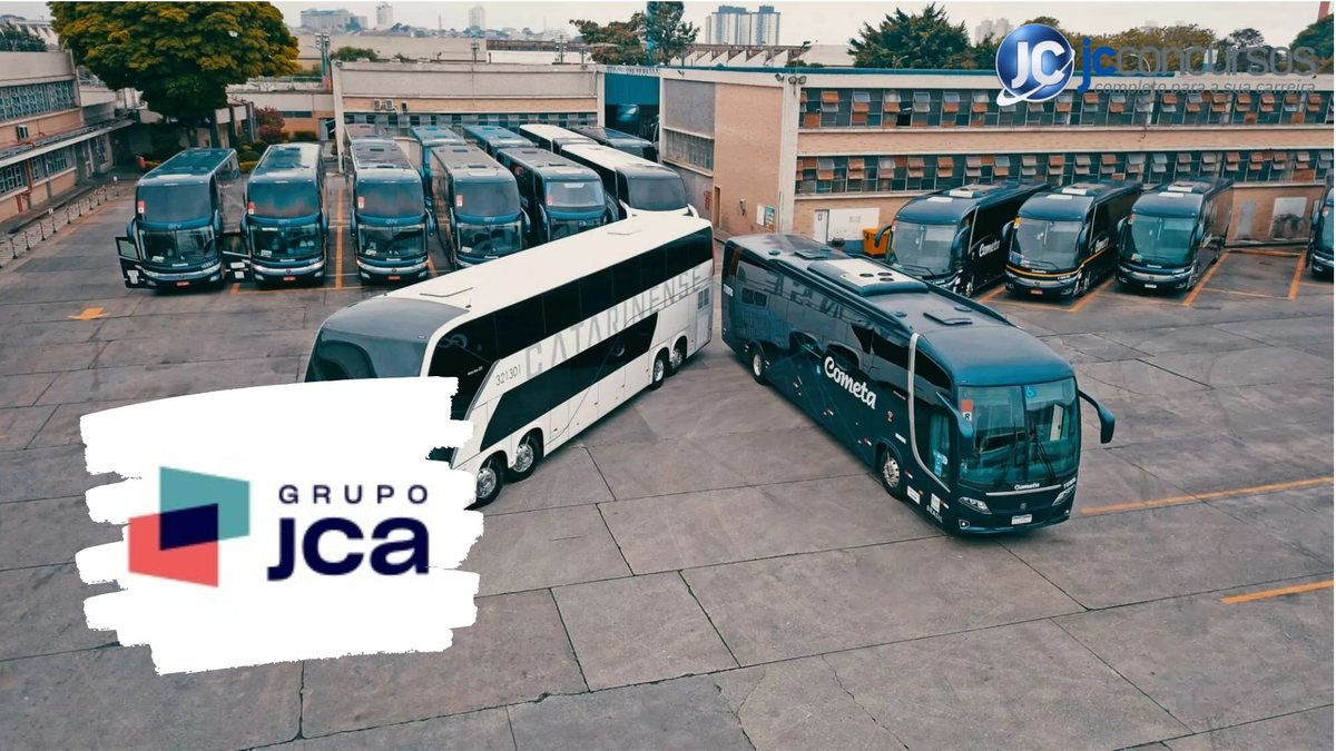 Ônibus do Grupo JCA - Divulgação