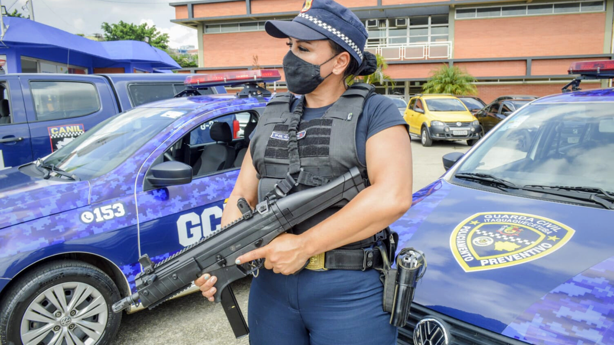 Agente da Guarda Municipal de cidade da Região Metropolitana de São Paulo - Divulgação/PMItaquaquecetuba