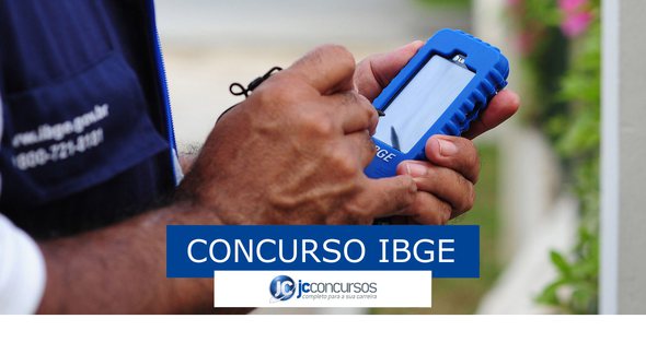 Concurso IBGE: recenseador do IBGE - Divulgação