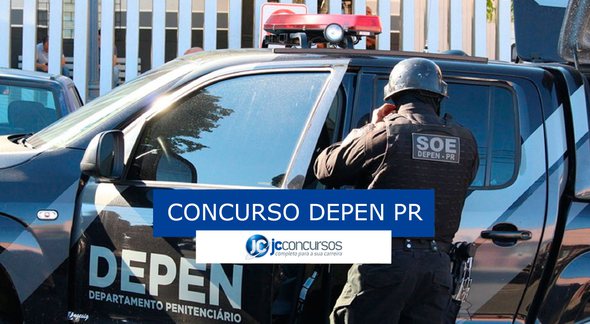 Concurso Depen PR: vagas para agente de cadeia - Divulgação/PCPR