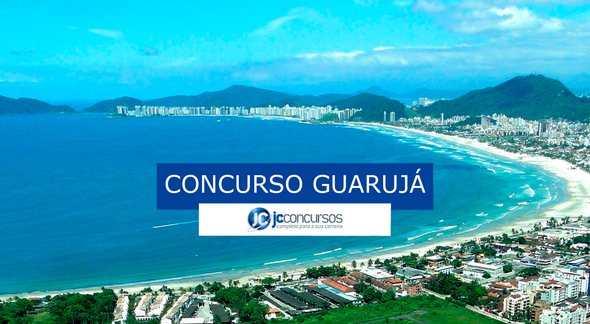 Concurso PGM Guarujá: vista da cidade - Divulgação