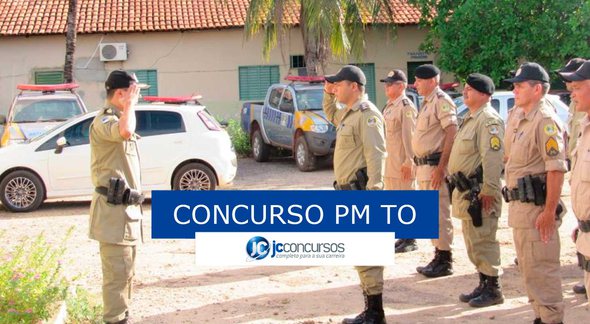 Concurso PM TO: soldados - Divulgação