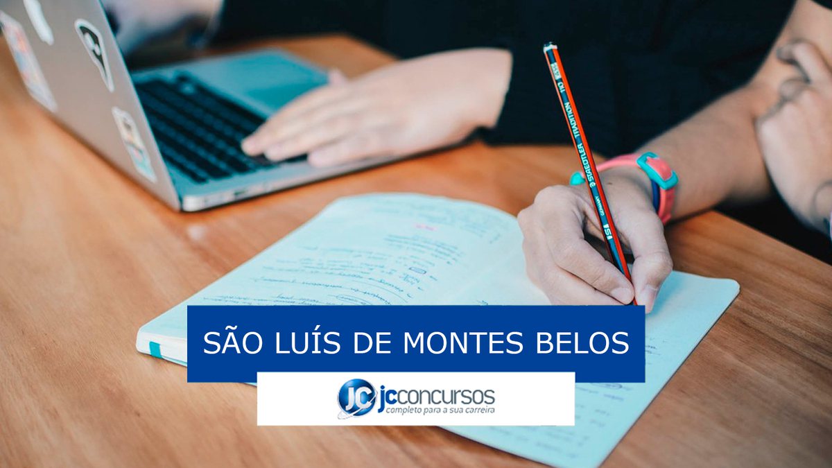 Concurso Prefeitura São Luís de Montes Belos GO: pessoas estudando