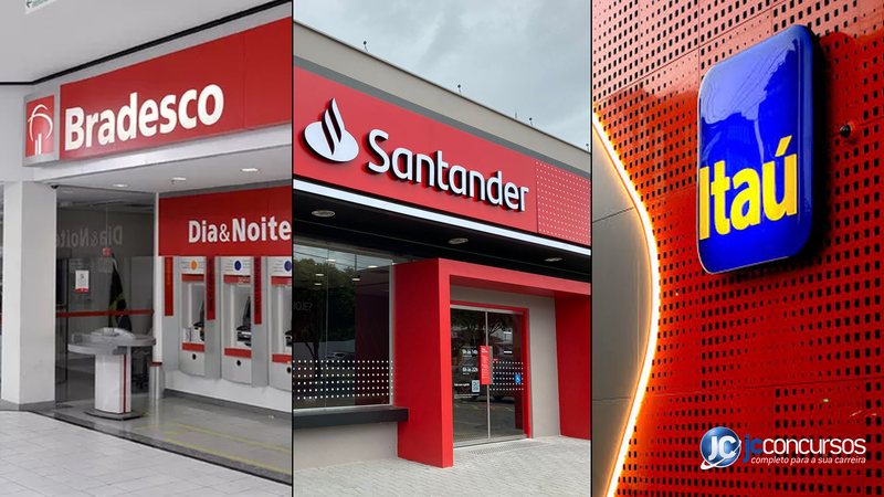 Bradesco, Santander, Nubank e Itaú oferecem diversas vagas no Brasil