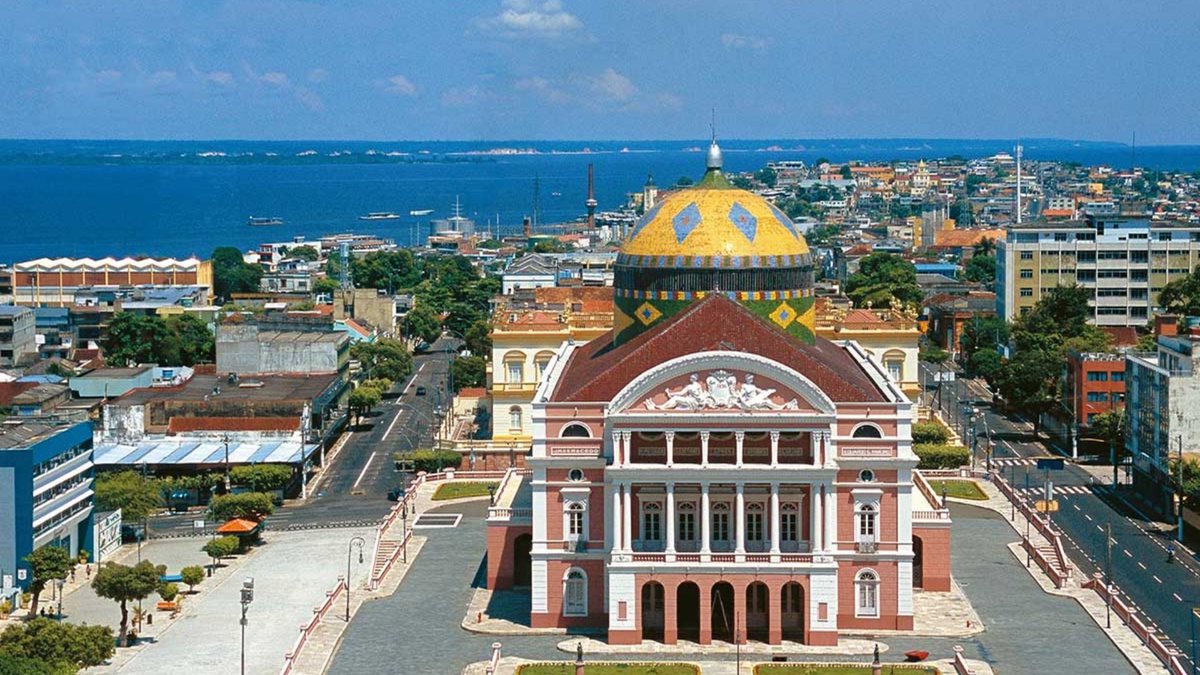 Manaus, capital do Amazonas - Divulgação Prefeitura de Manaus